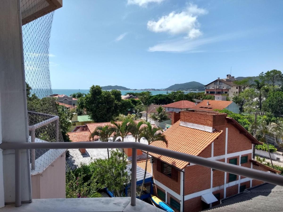 Ferienwohnung Apto Na Praia De 1 Dormitorio Com Vista Pro Mar A Poucos Passos Da Areia Florianópolis Exterior foto